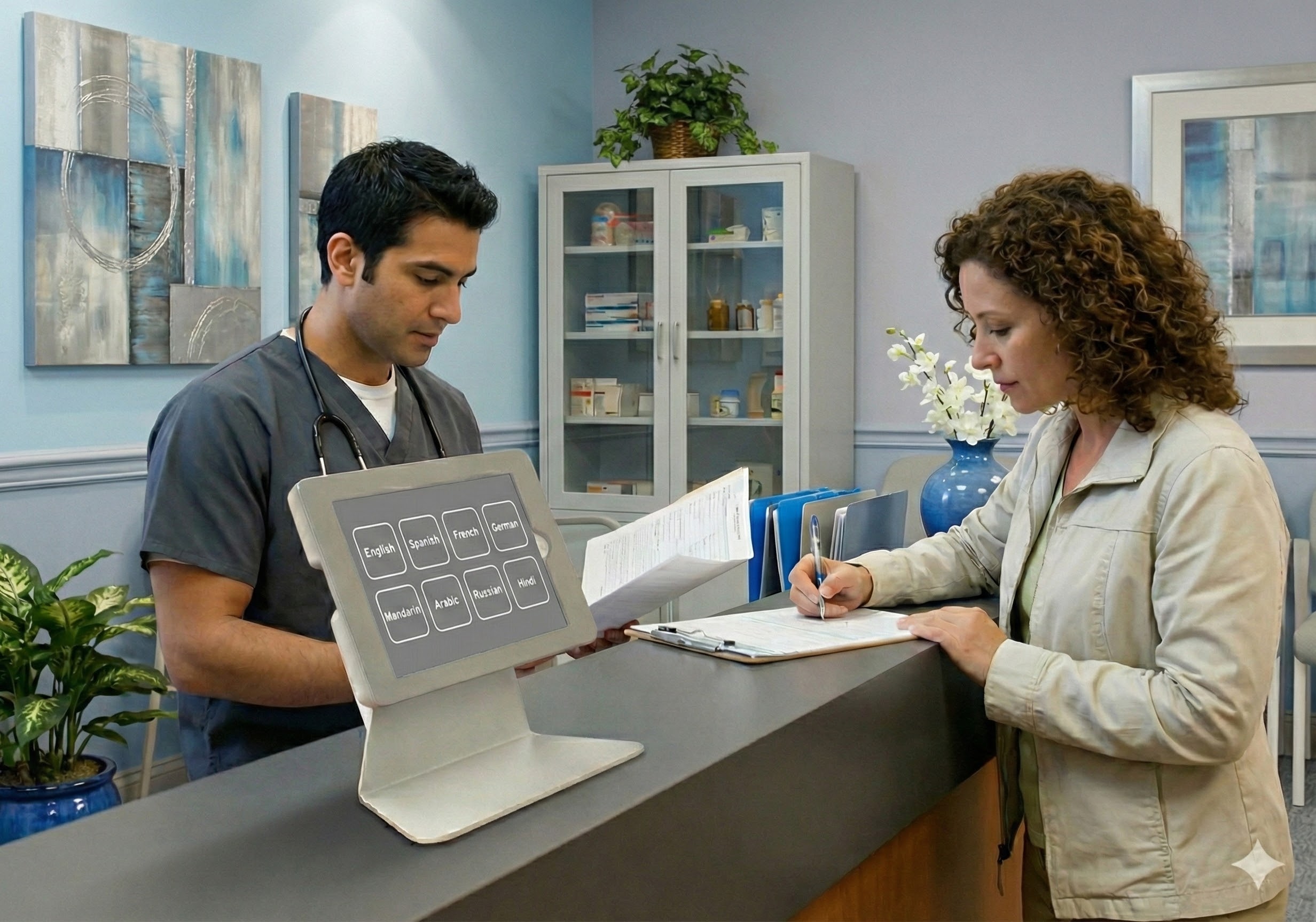 Padholder in clinical use